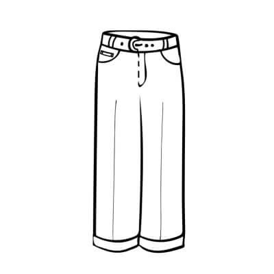 X-Patron de couture pantalon