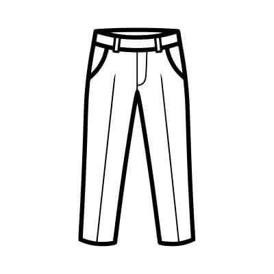 X-Patrons de couture Pantalons Homme