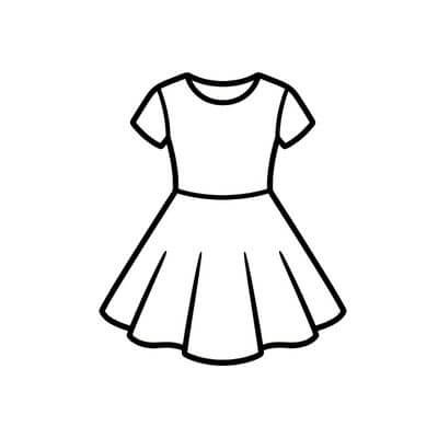 X-Patrons de couture Robe Petites filles