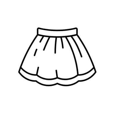 X-Patrons de couture Jupes Petites filles