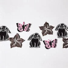 X-Découper une guirlande en feutre au plotter