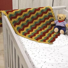X-Couverture bébé au crochet