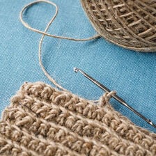 X-Éponge à vaisselle au crochet