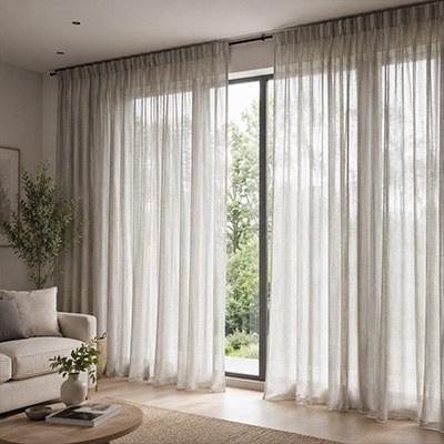 X-Tissus extra larges et à hauteur de plafond