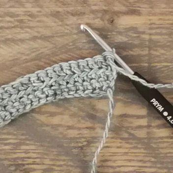 X-Crocheter une maille serrée