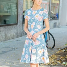 X-Coudre une robe manches courtes