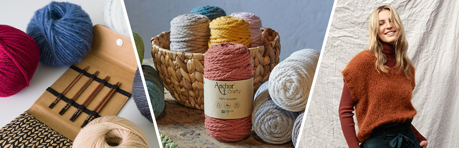 Rico Design Fil à crochet et à tricoter Crochet Paillettes, 50 g, blanc