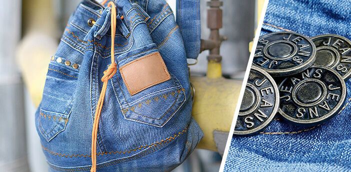 Articles de mercerie pour jeans