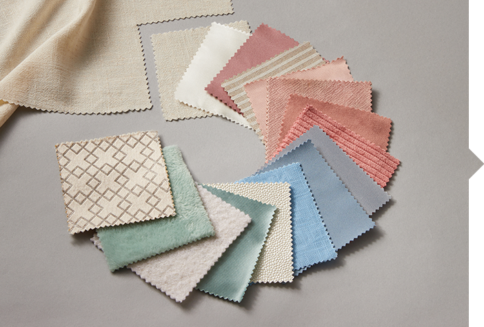 5 échantillons de tissu gratuits pour vous ! 