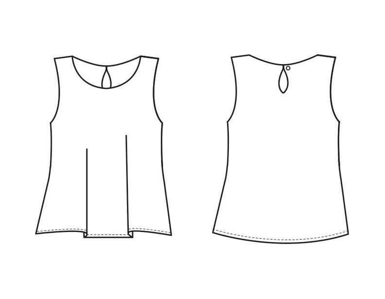 Top Debby Patron de Couture  image number 3