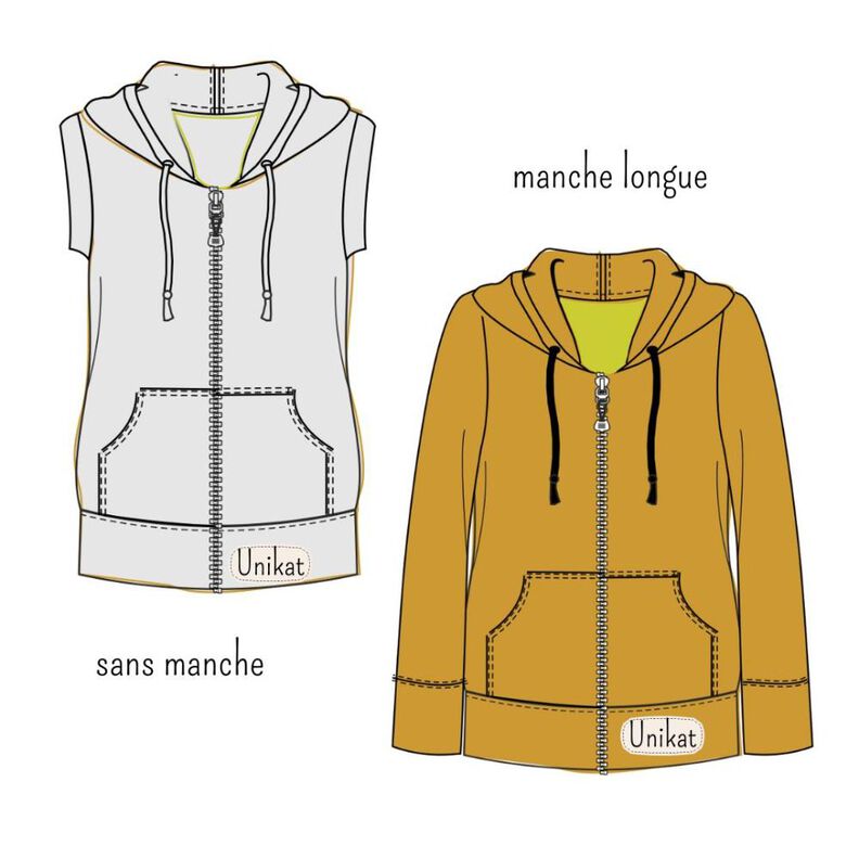 Veste Winnie "minni" tailles 80-158 Patron image number 1