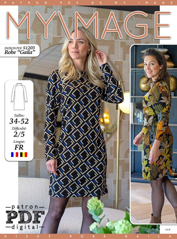 Robe Gaila Patron de Couture image number 2