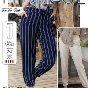 Pantalon Keith Patron de Couture