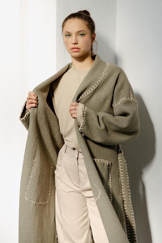 Patron manteau à broder, XS-XXXL, Patron de broder image number 4
