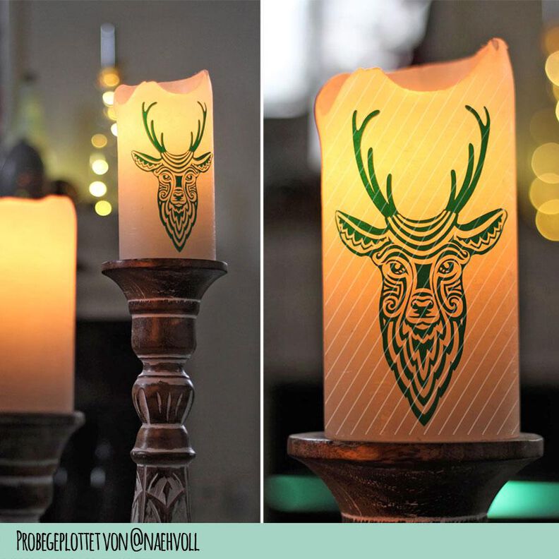 Cerf ornemental- fichier traceur image number 2