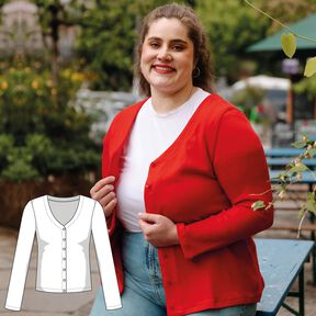 Cardigan femme Patron de couture manches longues
