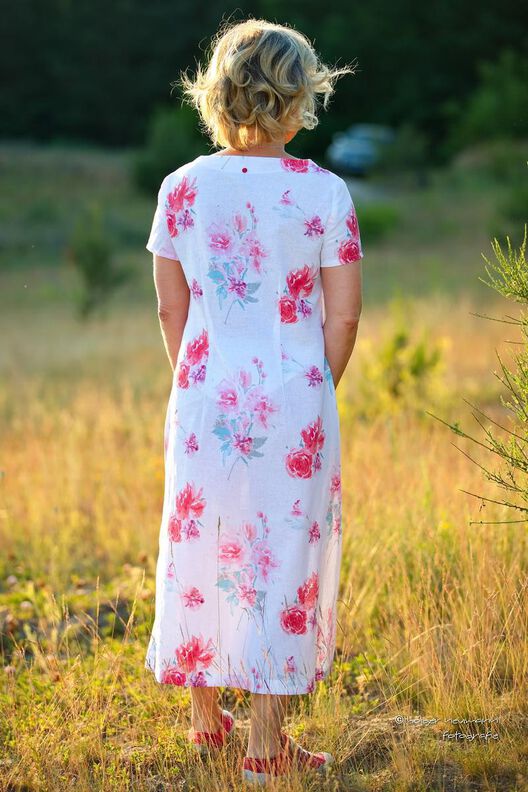 Blouse PETITE Claudine 34-48 PDF A4, A0 tutoriel imagé image number 3