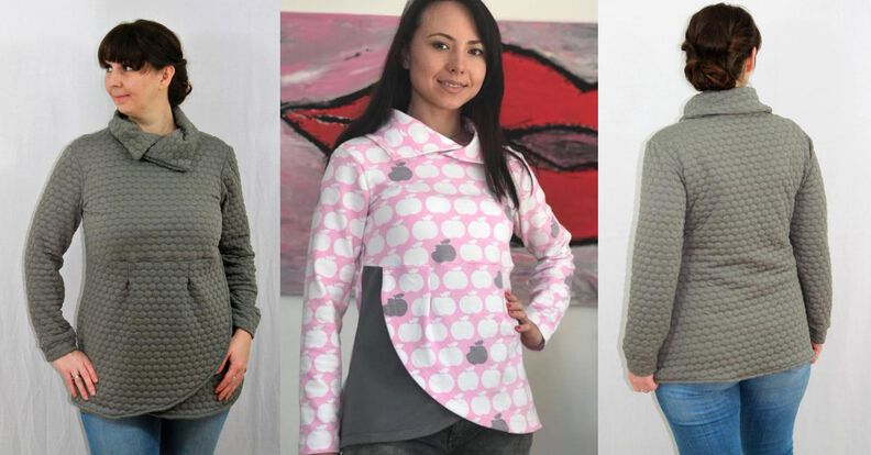 Coccoletta: Le pull pour les femmes (patron et tutoriel PDF) image number 3