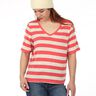 Madame KAY - t-shirt avec col V XS-XXL thumbnail number 1