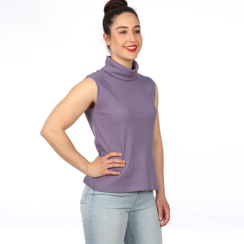 Madame JENNY - petit haut avec opition col roulé XS-XXL image number 4
