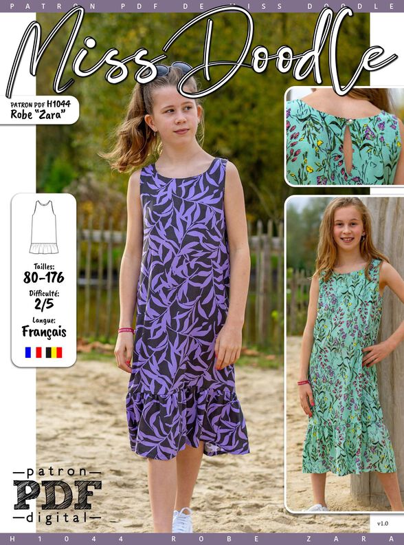 Robe Zara Patron de Couture image number 2