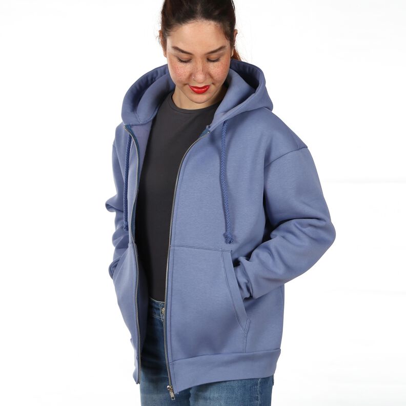 Madame LOU - Sweat zippé à capuche XS-XXL image number 3