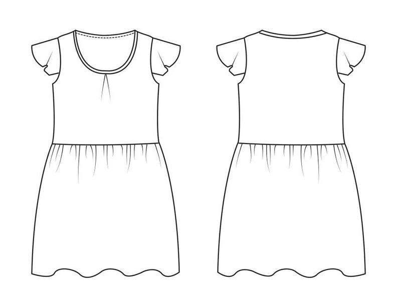 Robe VIOLET Patron de Couture  image number 3