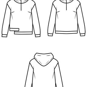 Sweat INAYA 34-54 PDF A4, A0 et projecteur 