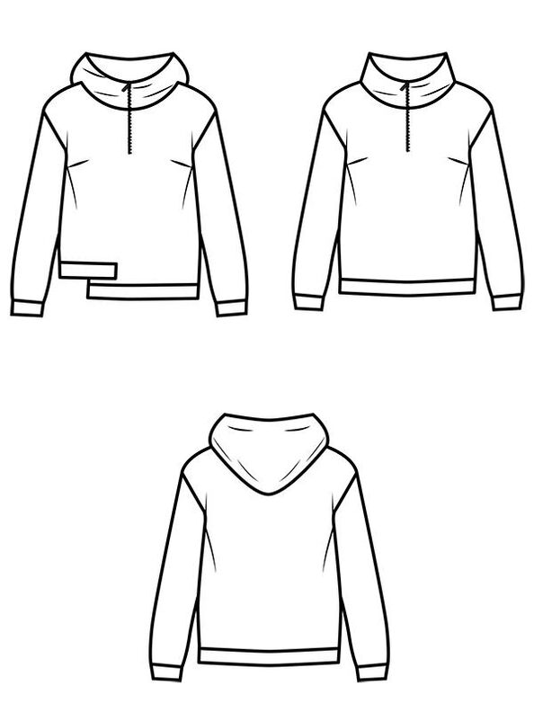 Sweat INAYA 34-54 PDF A4, A0 et projecteur  image number 2