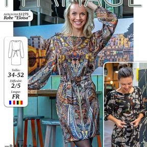 Robe Eloisa Patron de Couture