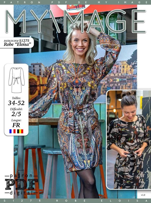 Robe Eloisa Patron de Couture image number 2