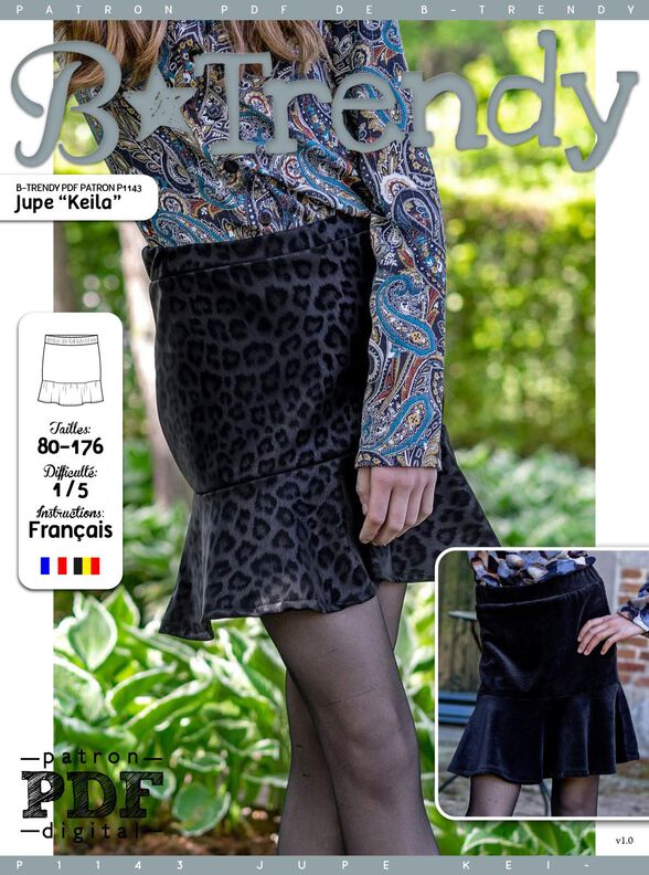 Jupe  "Keila" Patron de Couture  image number 2
