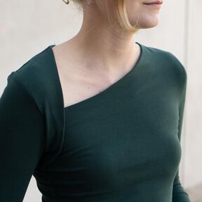 T-shirt à manches longues asymétrique ALEA - T. 34 - 46