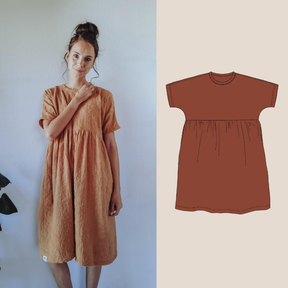 Robe Willow à volants - 32 au 46