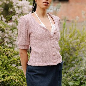 Cardigan femme Patron de couture manches bouffantes