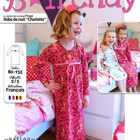 Robe de nuit CHARLOTTE Patron de Couture 