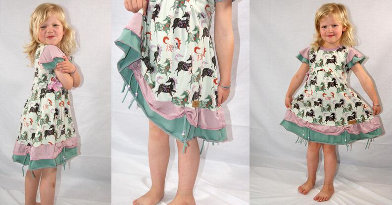 Principessa del giorno: Robe d'été pour les filles (92-158) image number 8