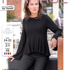 Top HANNAH Patron de Couture