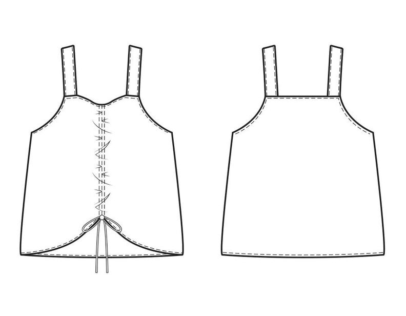 Top Hailey Patron de Couture image number 3