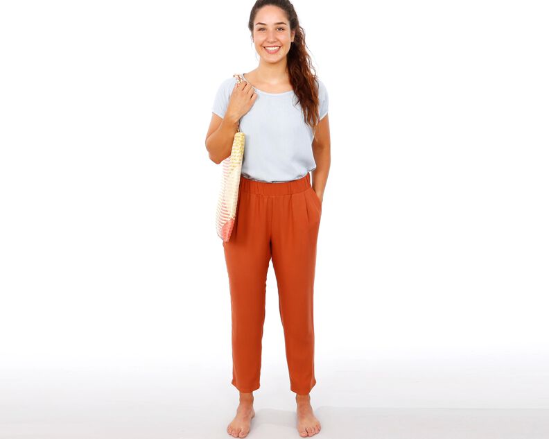 Madame HANNA - pantalon à taille élastique XS-XXL image number 6
