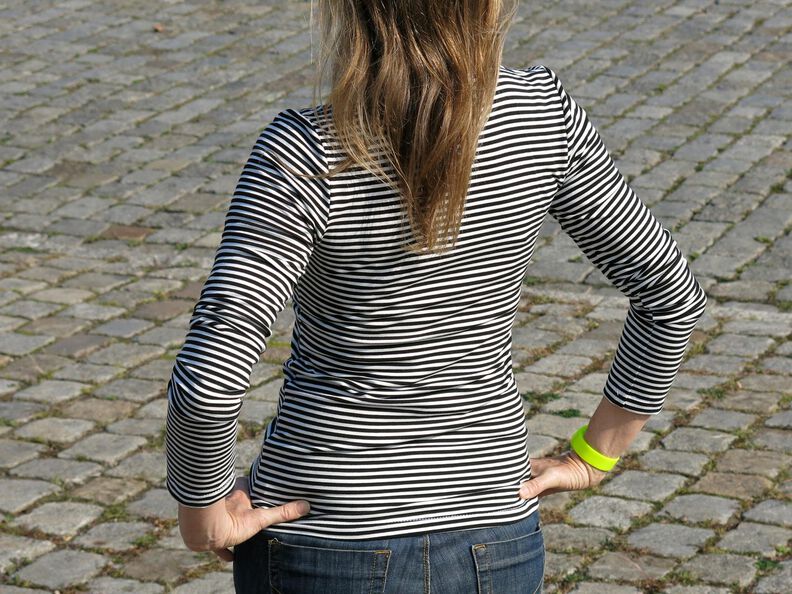 Madame LIESE Haut cache-coeur XS-XXL - couture image number 4
