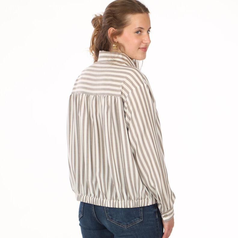 Madame RUTH - Chemise froncée et élastiquée - XS-XXL image number 7