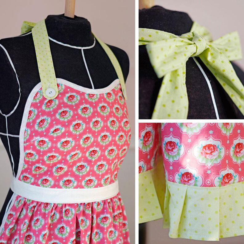  Patron de couture vintage pour tablier de cuisine image number 3