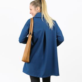 Madame KATI Veste simple avec col châle XS-XL 