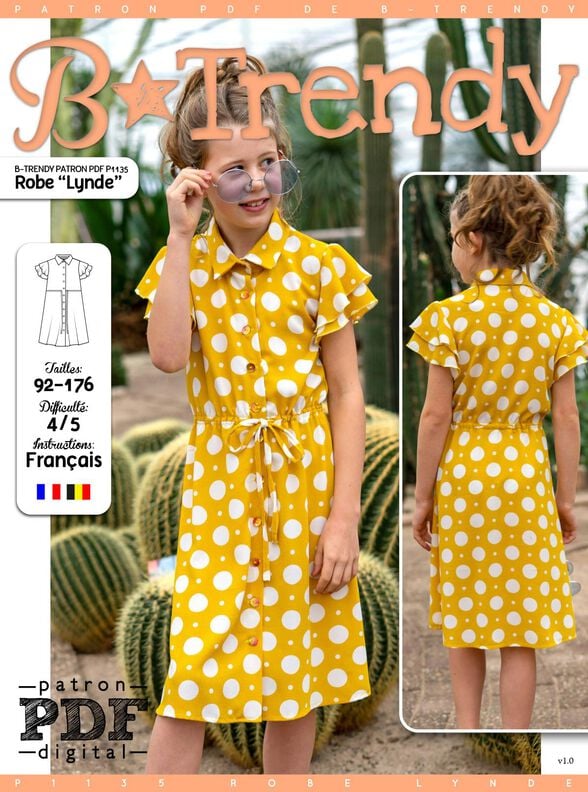 Robe  "Lynde" Patron de Couture  image number 2