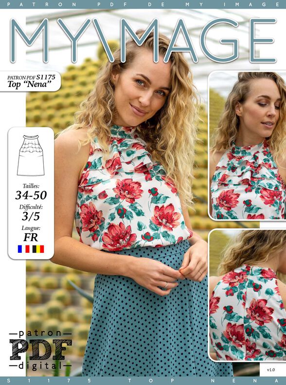 Top Nena Patron de Couture image number 2