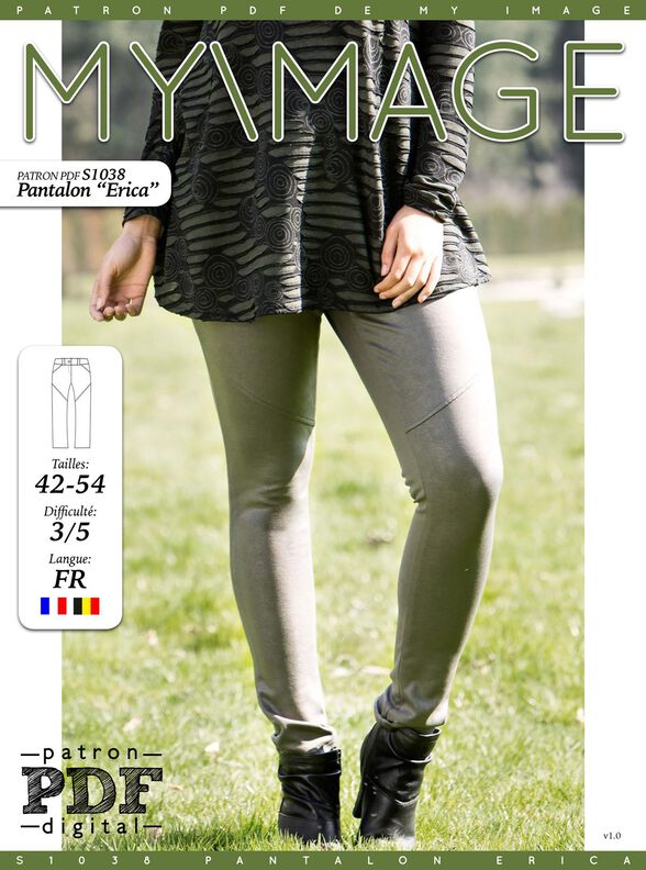 Pantalon ERICA Patron de Couture image number 1