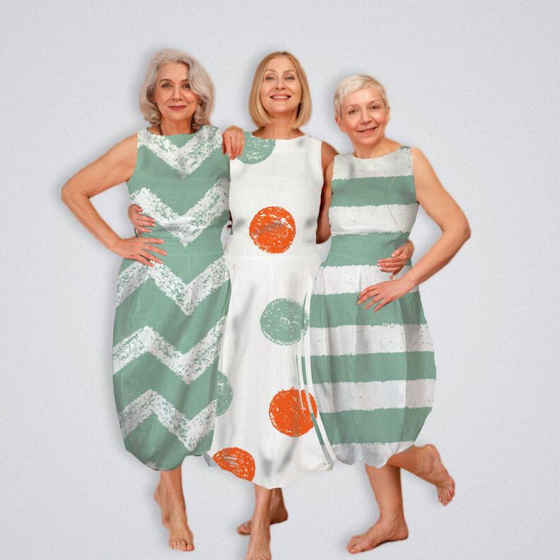 Patrons Robe Sibilla | Robe en lin avec jupe ballon image number 4