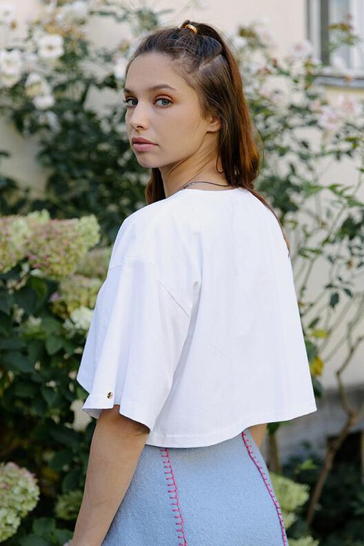 T-shirt cropped Patron XS-XXXL, T-shirt Patron de couture image number 2