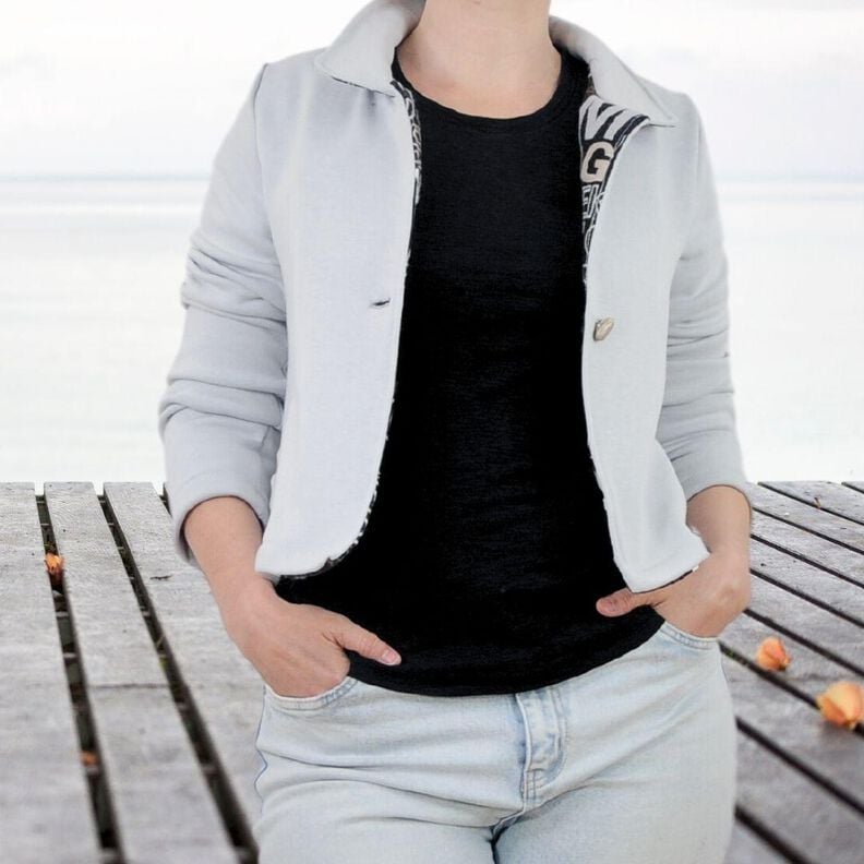 Patron Veste Clara tailles 34-54 Instructions de couture image number 8